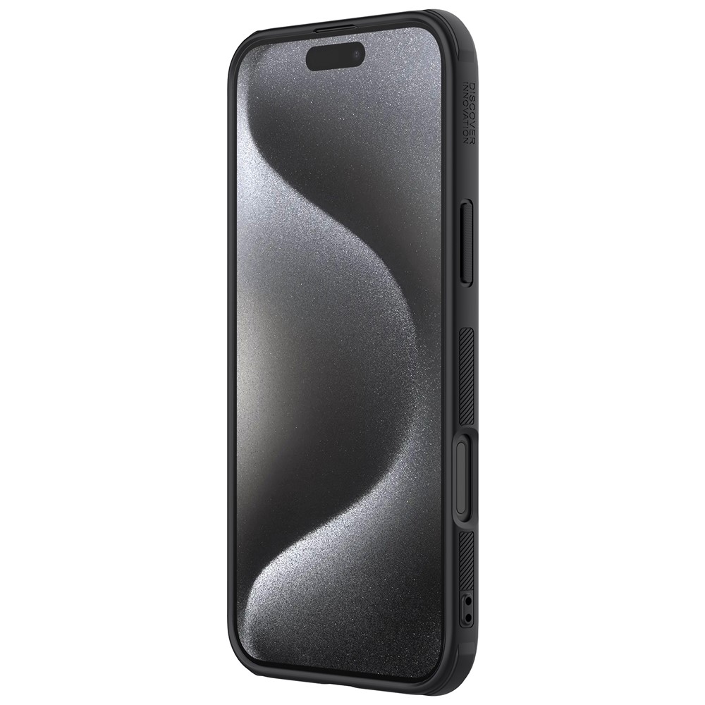 NILLKIN NILLKIN iPhone 16 Pro Max Skal MagSafe Frosted Shield Svart