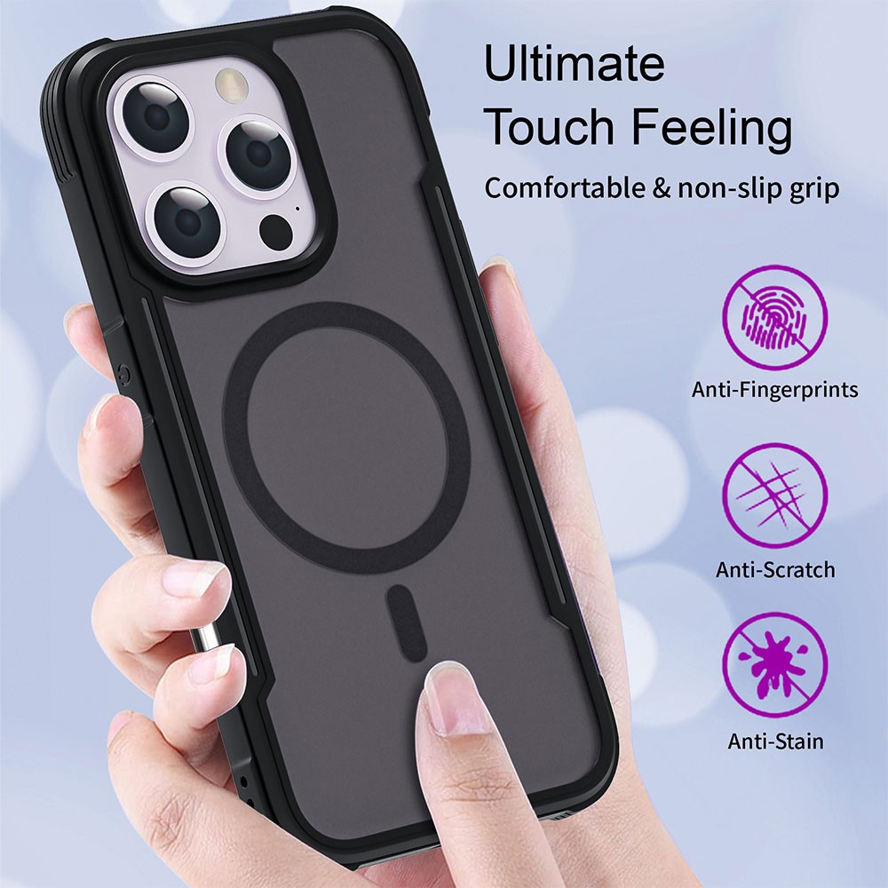  iPhone 16 Pro Skal MagSafe Thunder Series Svart