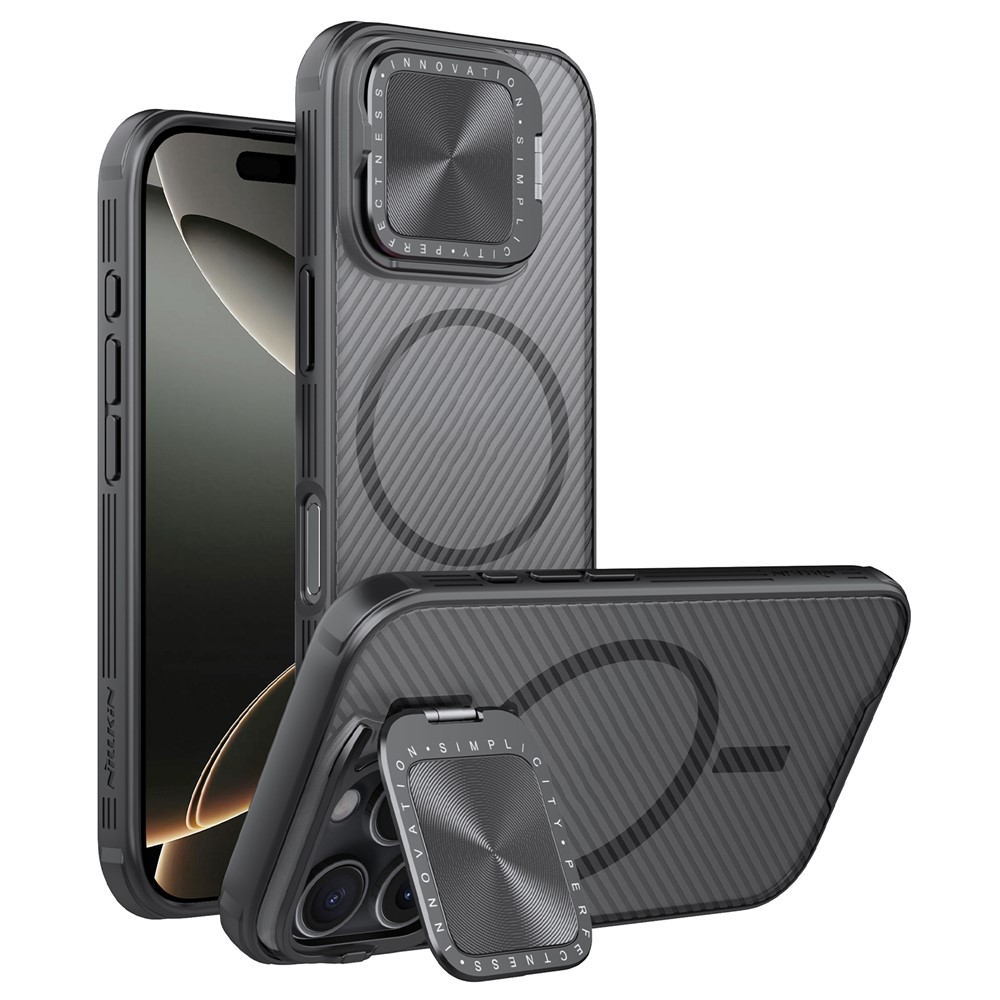 NILLKIN NILLKIN iPhone 16 Pro Max Skal MagSafe CamShield Prop Svart
