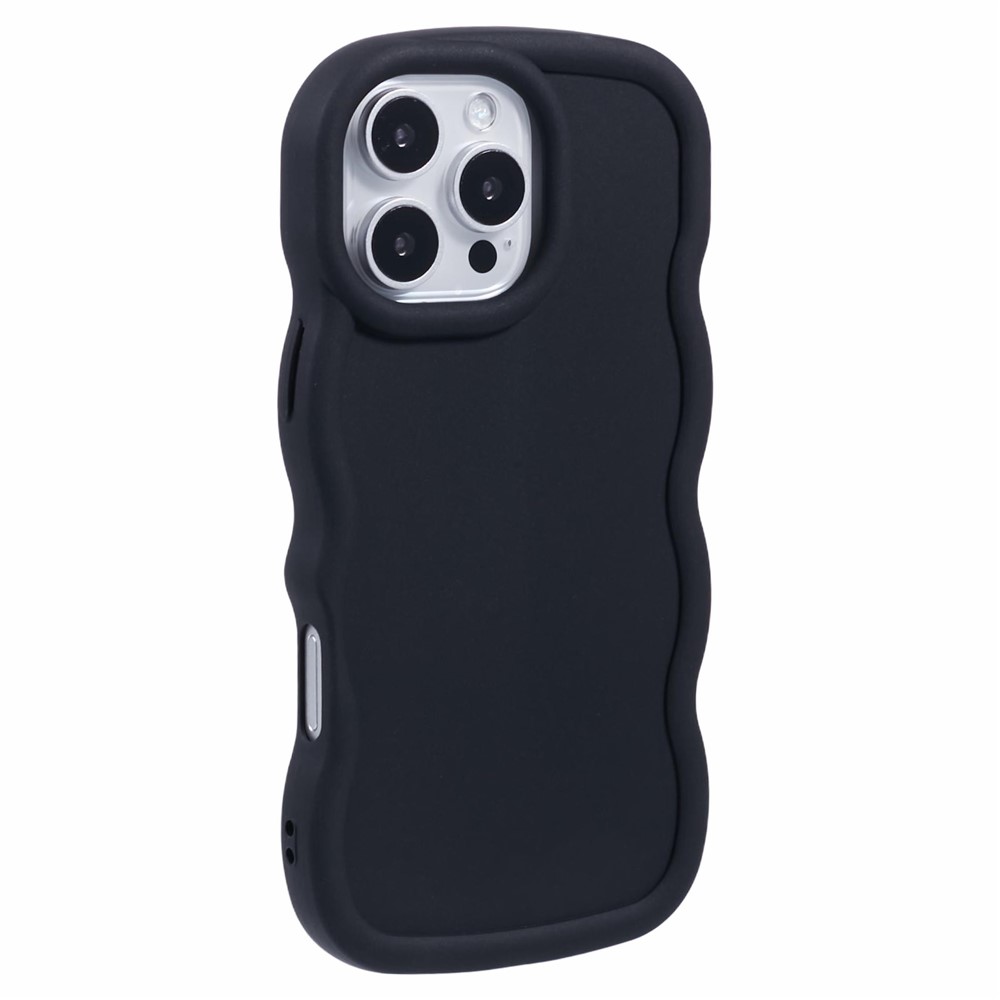  iPhone 16 Pro Mobilskal Wavy Svart