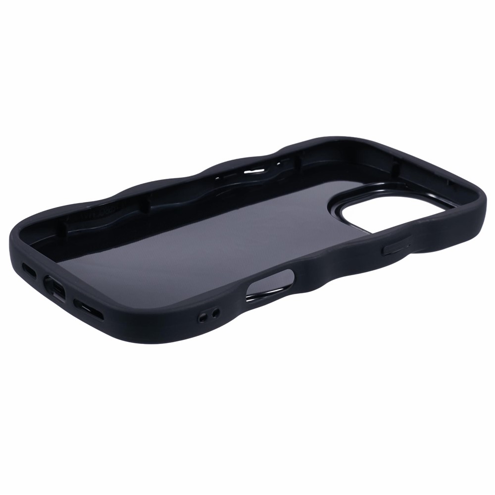  iPhone 16 Pro Mobilskal Wavy Svart