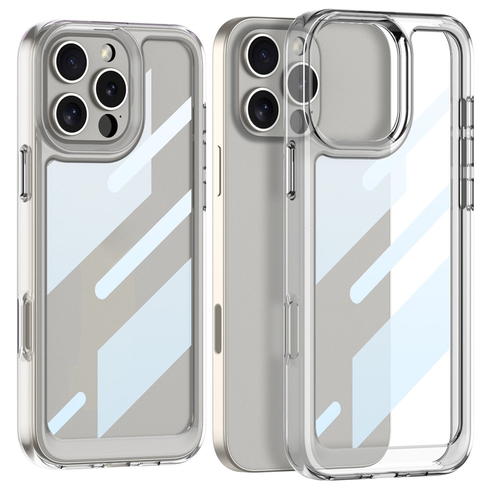 GKK GKK iPhone 16 Pro Skal Shockproof TPU Crystal Clear