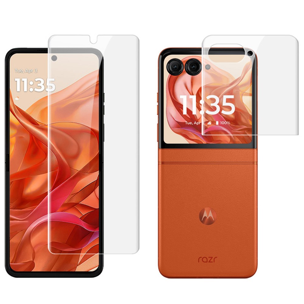 IMAK IMAK Motorola Razr 50 60 / 5G Skärmskydd Heltäckande TPU