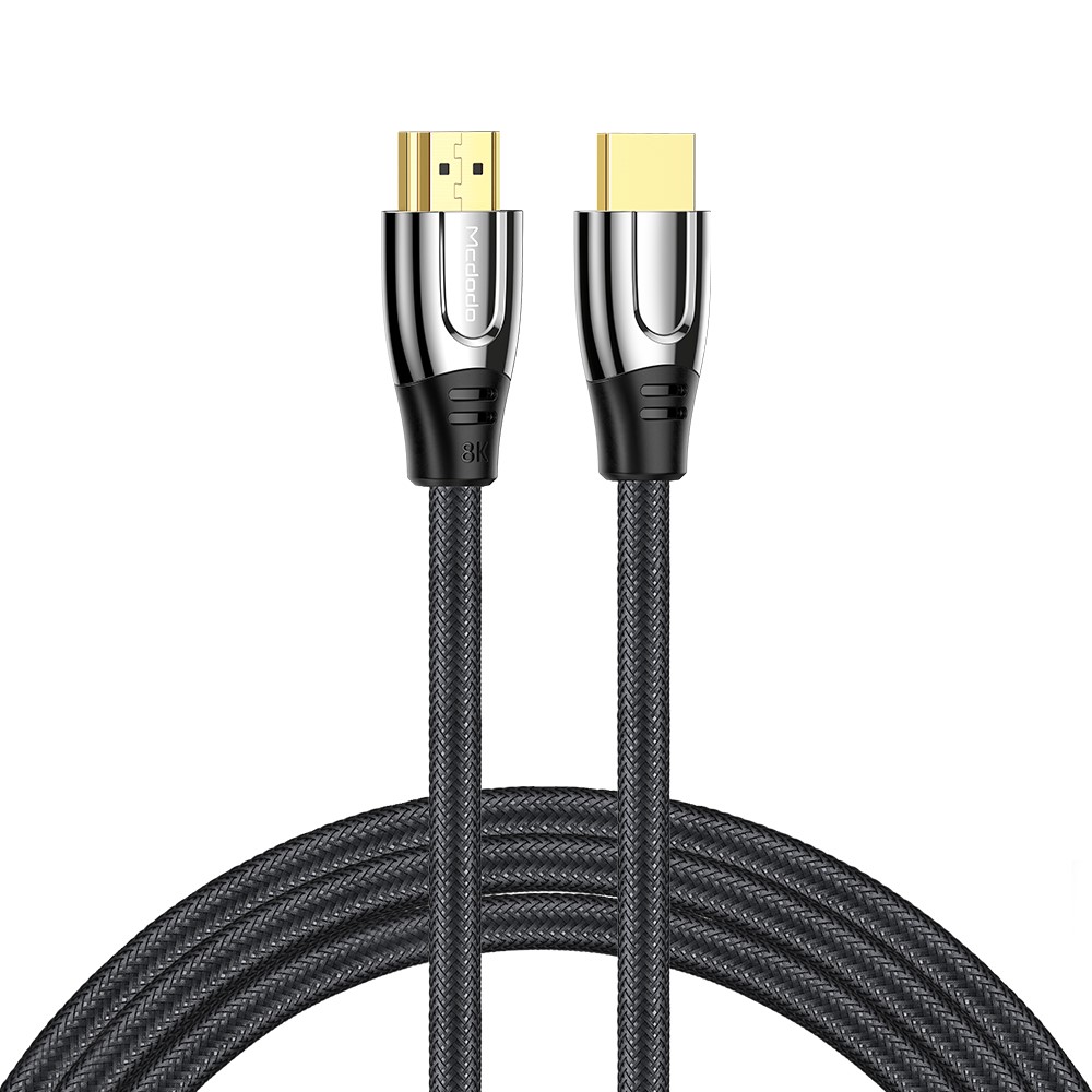 MCDODO Mcdodo 2m 8K HD HDMI - HDMI Kabel Svart