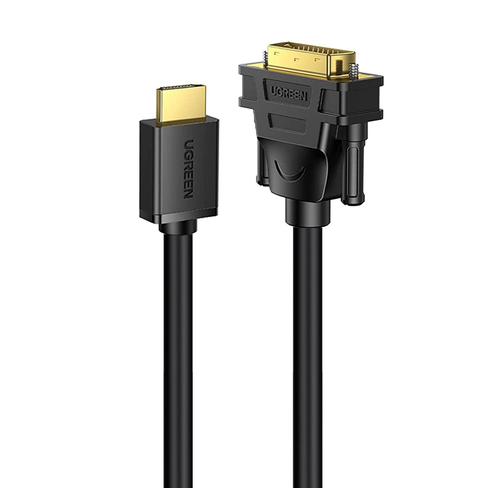 UGREEN UGREEN 0.5m 60Hz HDMI - DVI Kabel Svart