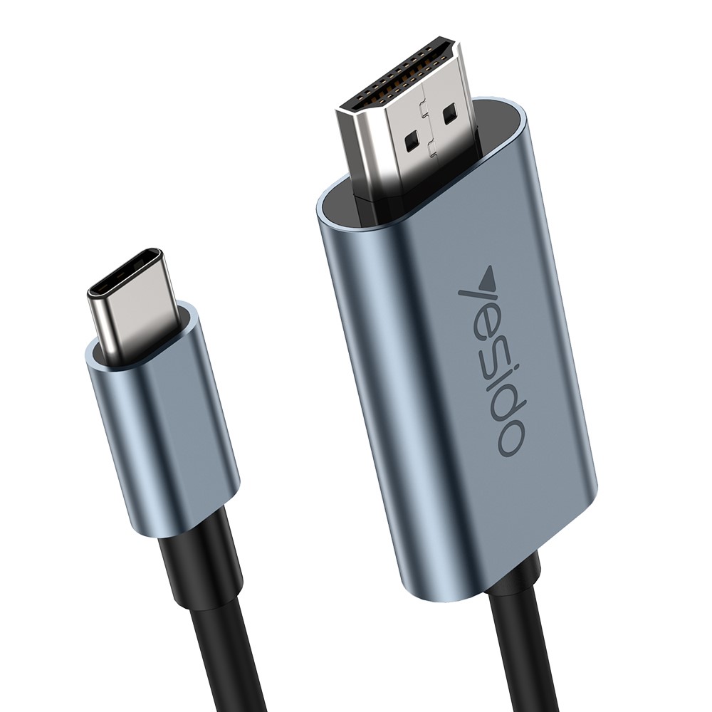 YESIDO YESIDO 2m 4K 60Hz USB-C - HDMI Svart