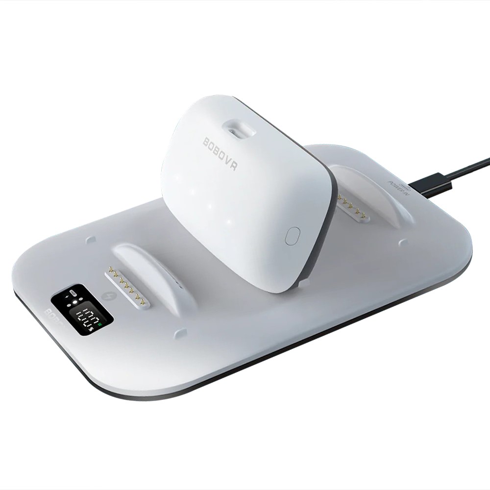 BOBOVR BOBOVR 30W Laddningsstation För 3x B100 Batteri Vit