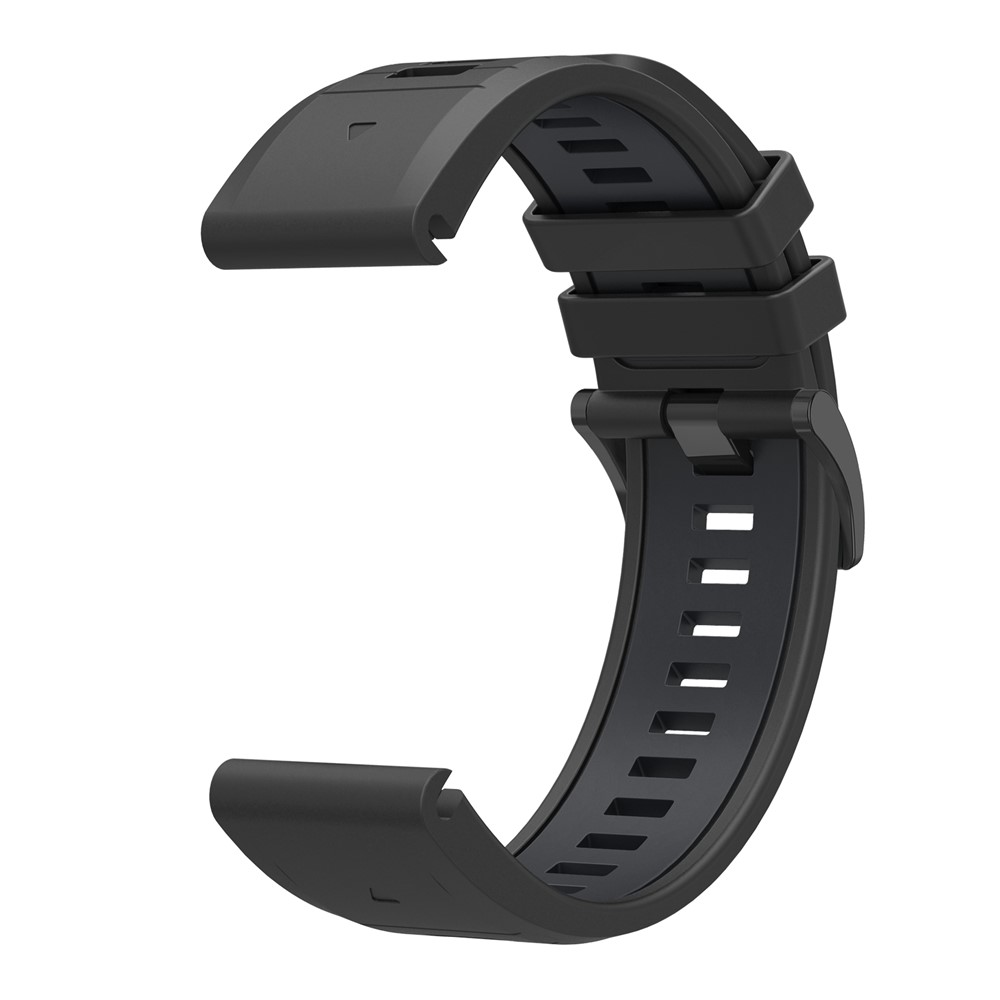  Garmin Fenix 22 mm Armband Quick Release Silikon Svart