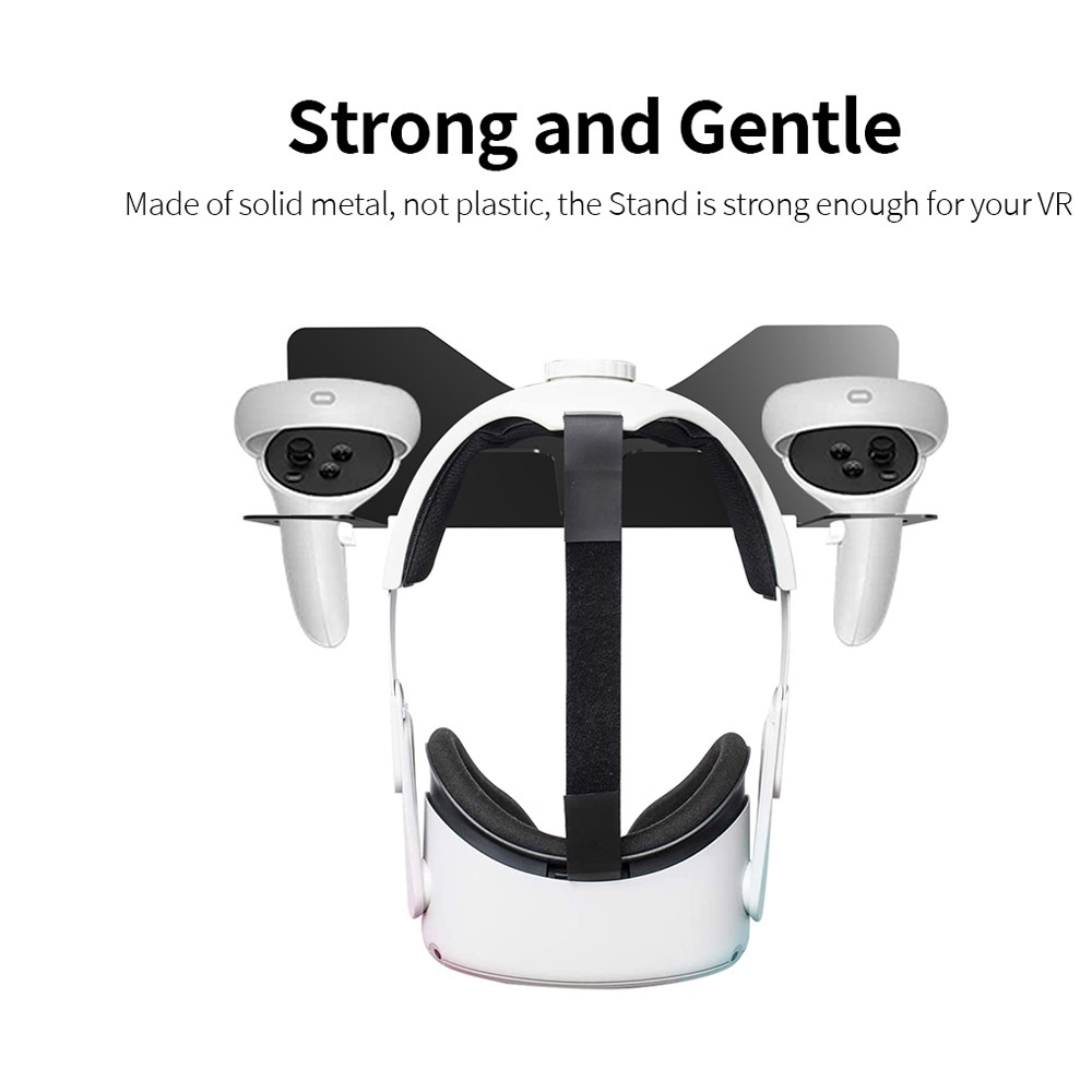 JYS JYS Meta Quest 2 / PS VR2 Väggfäst För Headset & Kontroll Svart
