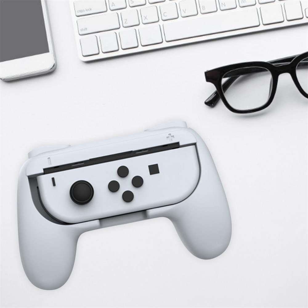 DOBE DOBE Nintendo Switch OLED Joy-Con Grepp Vit
