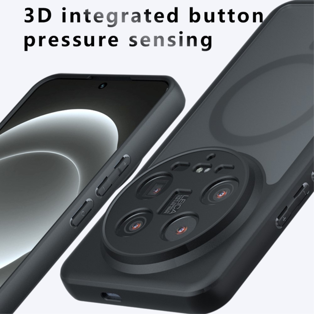  Xiaomi 14 Ultra Skal MagSafe Hybrid Matt Svart