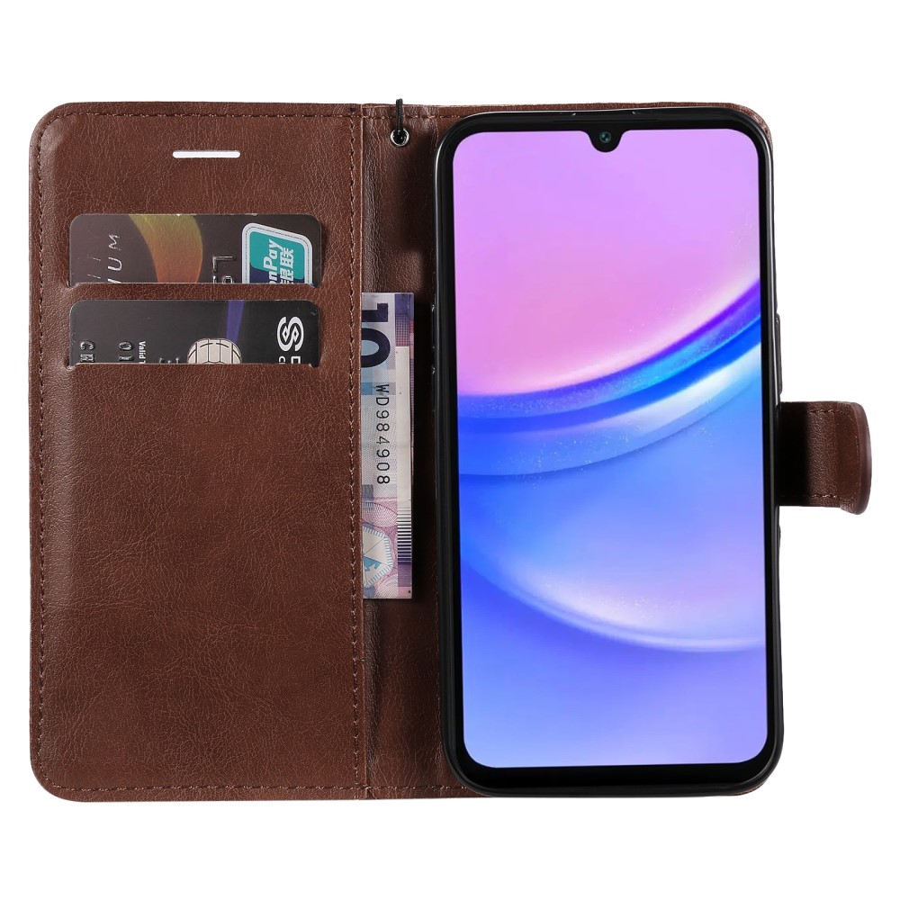  Samsung Galaxy A16 Fodral Läder Brun