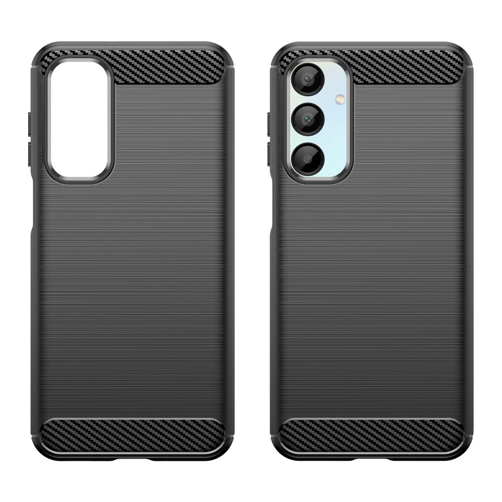  Samsung Galaxy A16 Skal Borstad Stål Svart