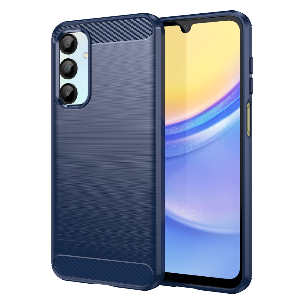  Samsung Galaxy A16 Skal Borstad Stål Blå
