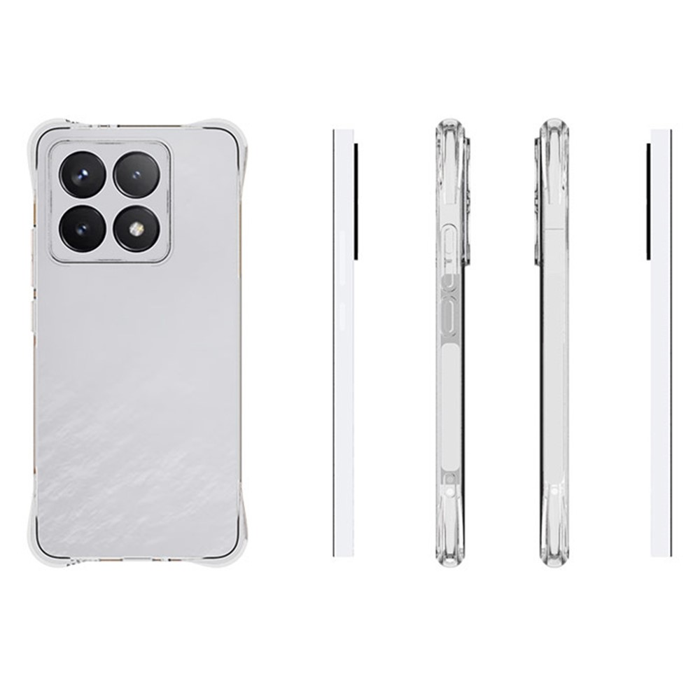  Xiaomi 14T Skal TPU Shockproof Transparent