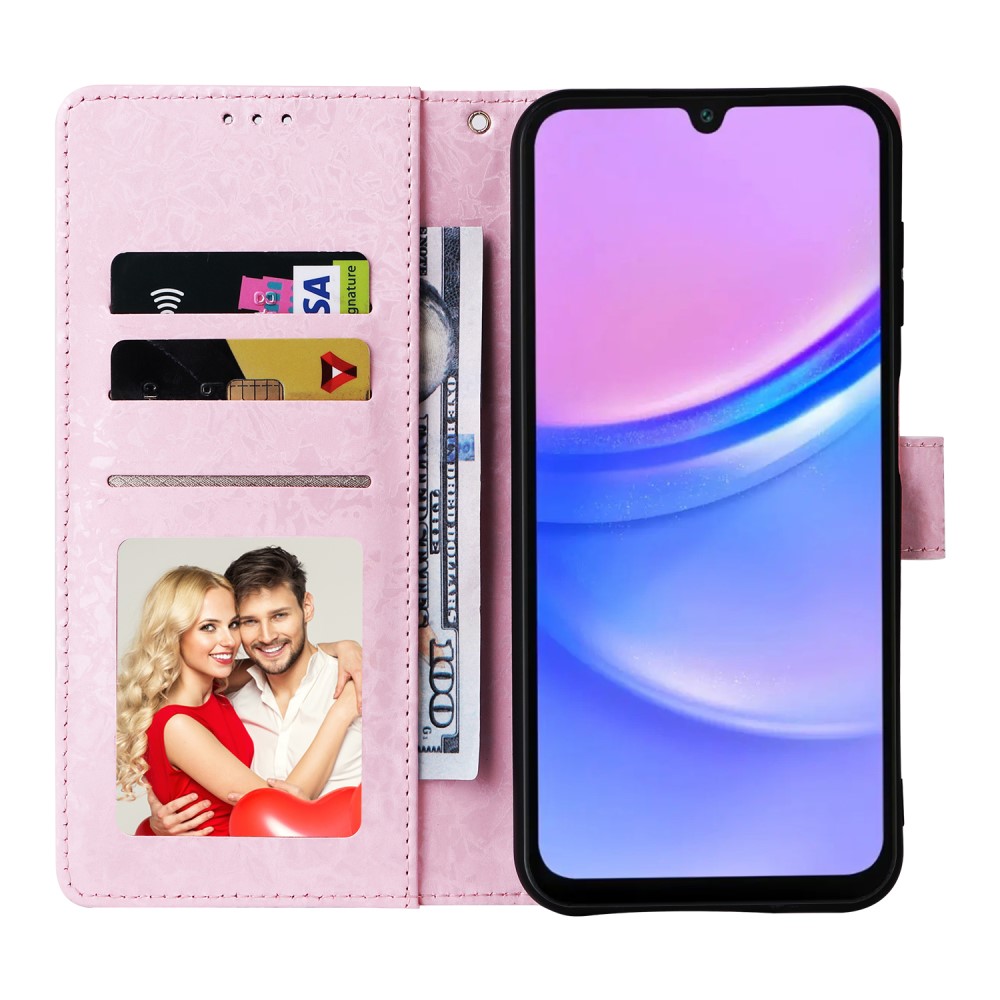  Samsung Galaxy A16 Fodral RFID Små Blommor