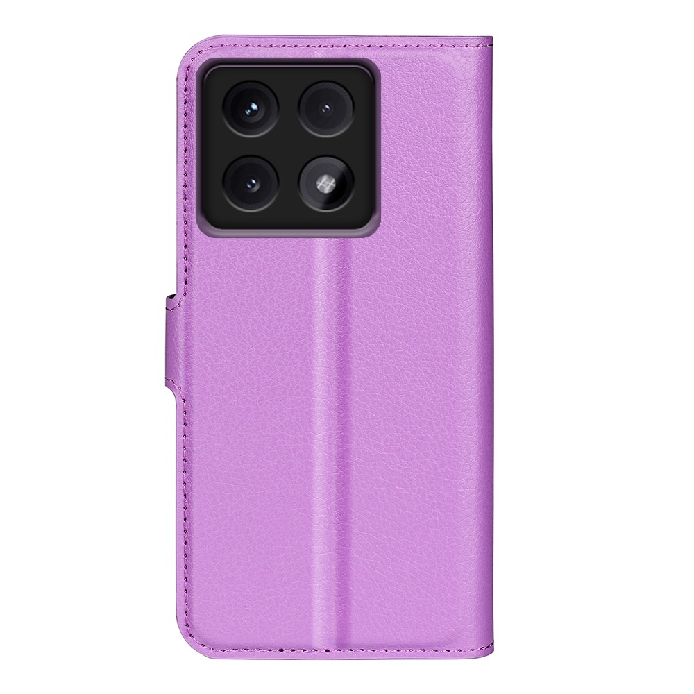  Xiaomi 14T Fodral Litchi Läder Lila