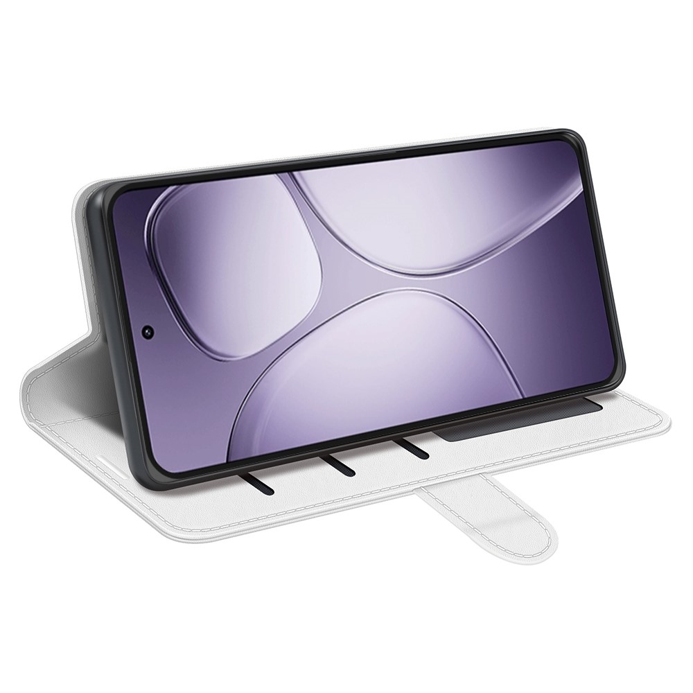  Xiaomi 14T Pro Fodral Crazy Horse Läder Vit