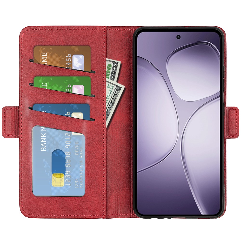  Xiaomi 14T Pro Plånboksfodral Läder Röd
