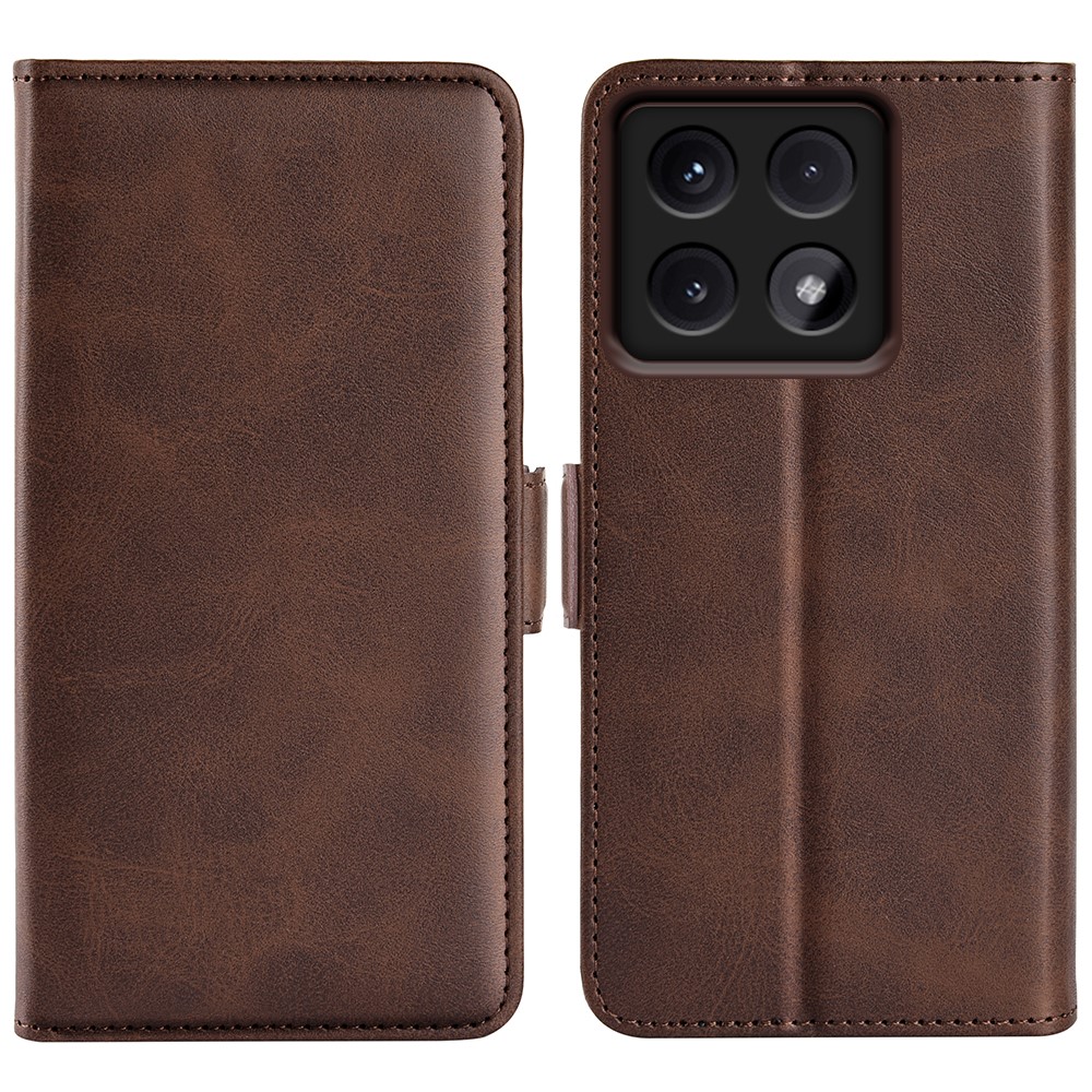  Xiaomi 14T Pro Plånboksfodral Läder Brun