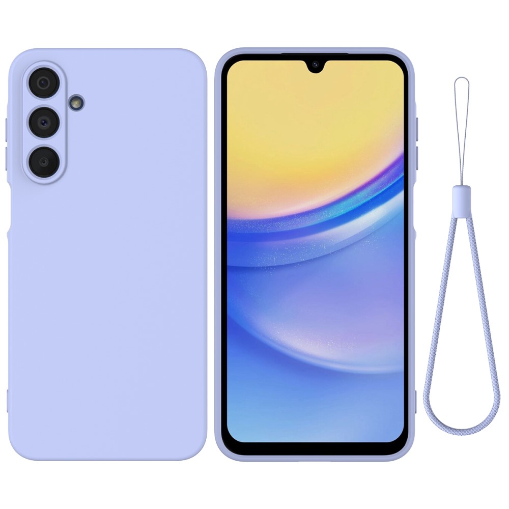  Samsung Galaxy A16 Skal Liquid Silikon Lila