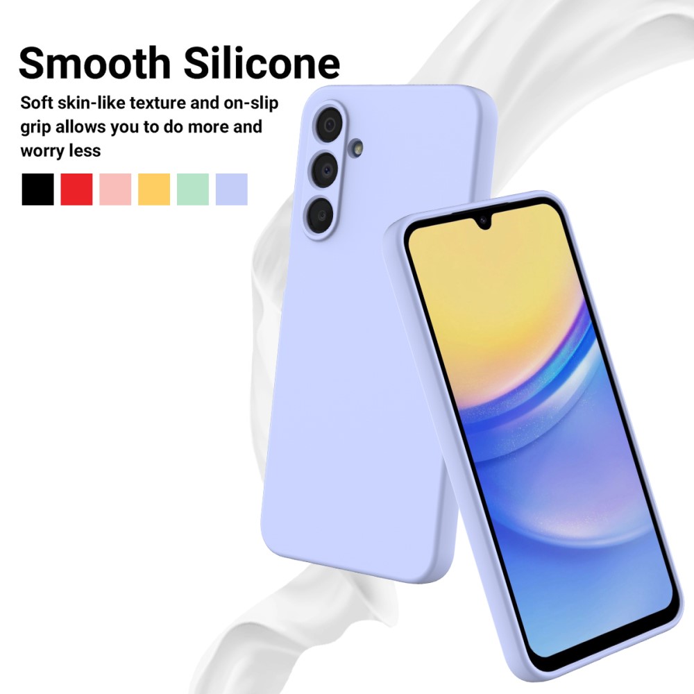  Samsung Galaxy A16 Skal Liquid Silikon Lila