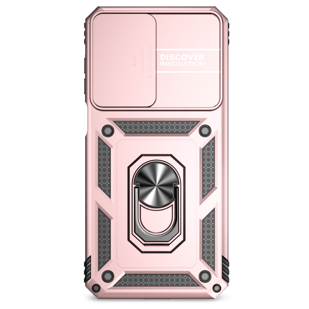  Samsung Galaxy A16 Skal CamShield Ring Hybrid Roséguld