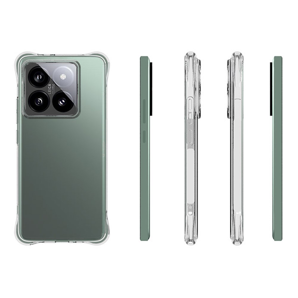  Xiaomi 14T Pro Skal TPU Shockproof Transparent