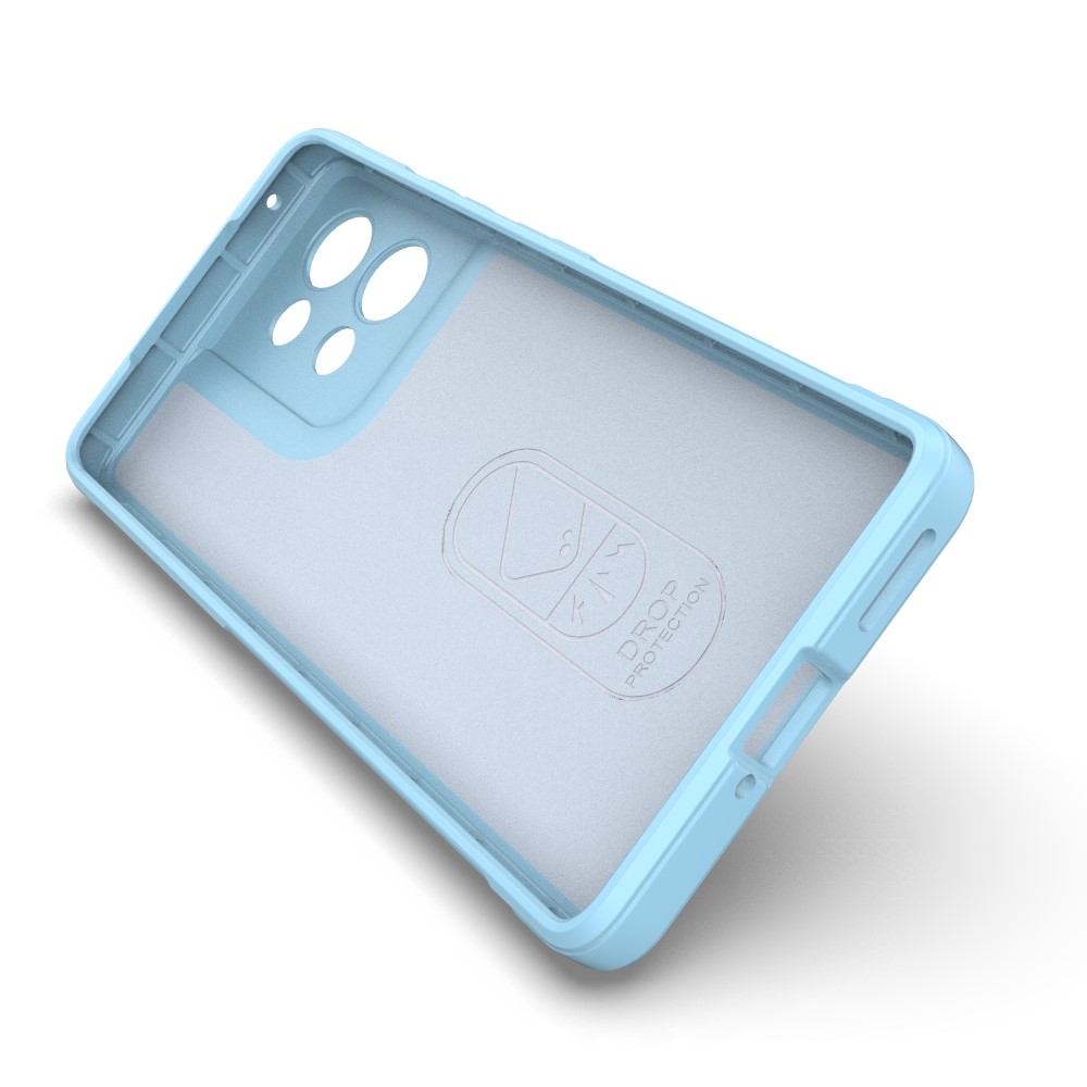  Motorola Edge 50 Skal Magic Shield Blå