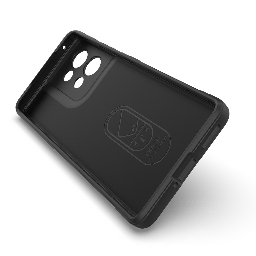  Motorola Edge 50 Skal Magic Shield Grå