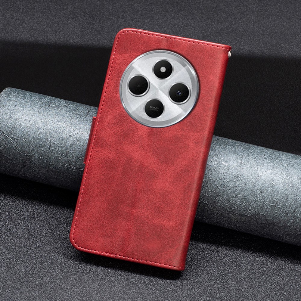 Xiaomi Redmi 14C Fodral Solid Shark Röd