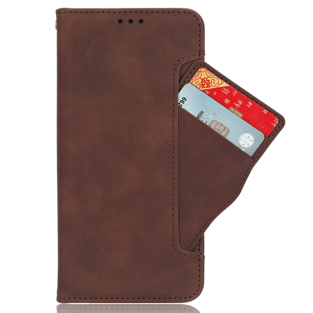  Xiaomi Redmi 14C Fodral Med Avtagbart Kortfodral Brun