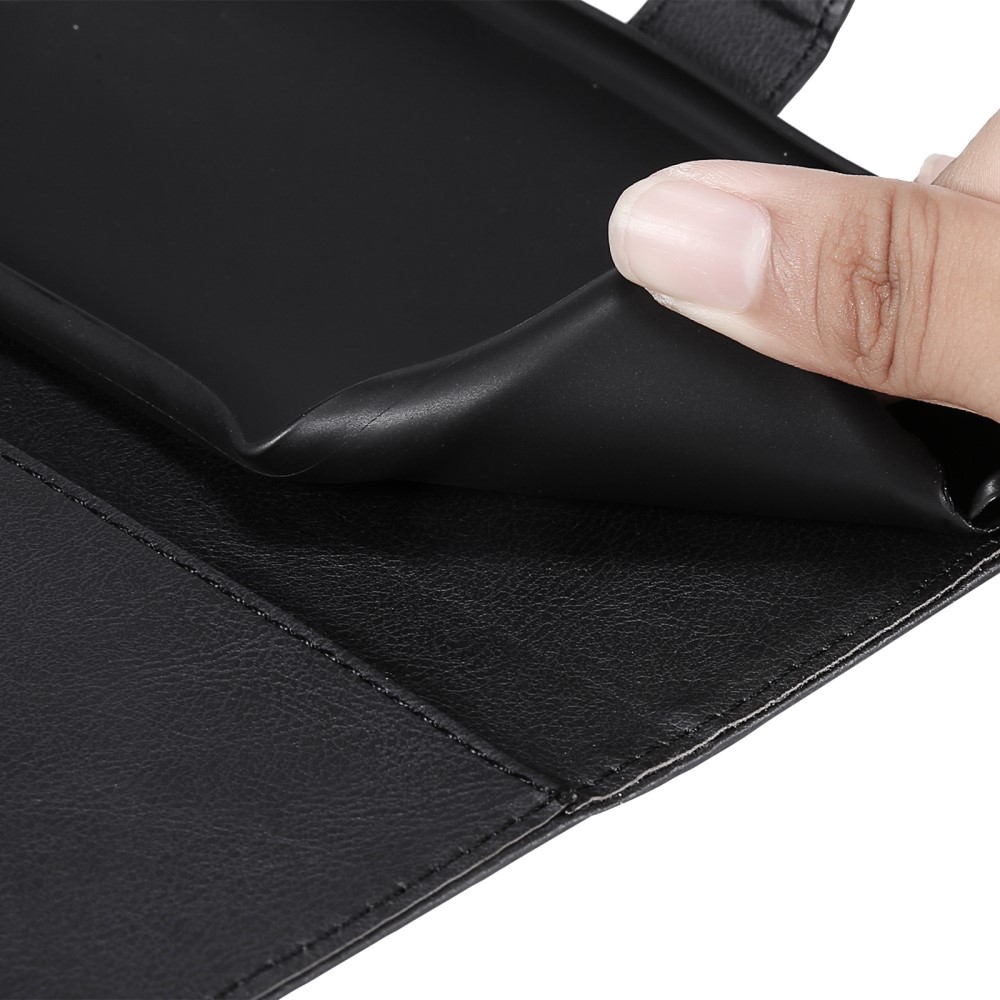  Xiaomi Redmi 14C Fodral Läder Svart