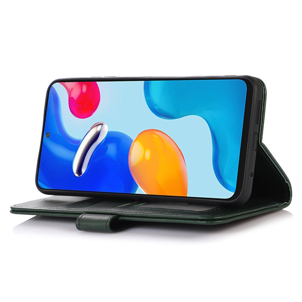  Motorola Edge 50 Fodral Läder Grön