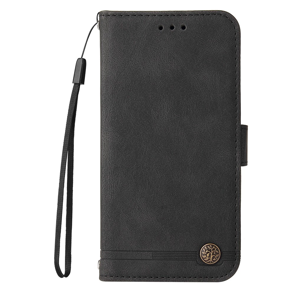  Xiaomi Redmi 14C Plånboksfodral Läder Svart