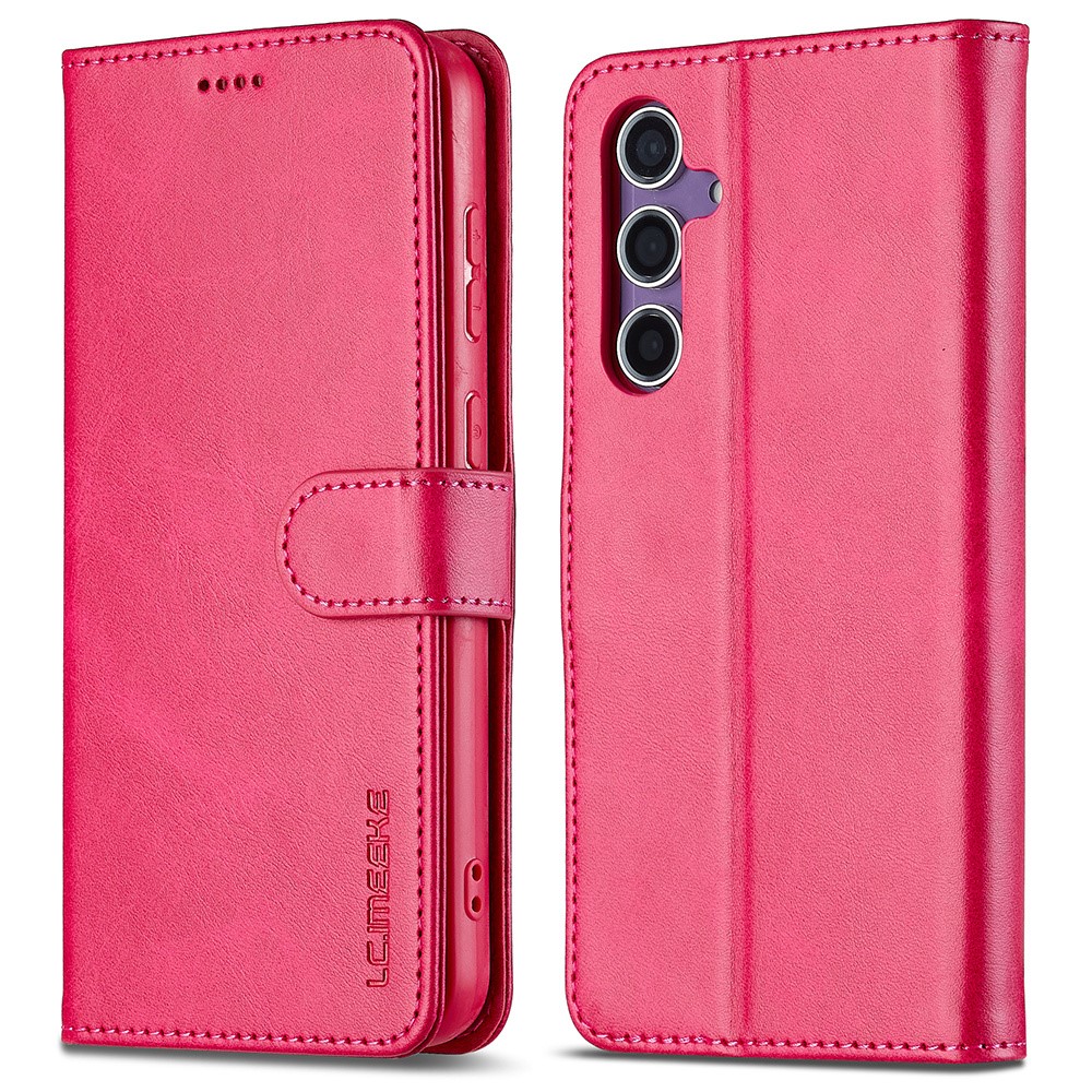LC.IMEEKE LC.IMEEKE Samsung Galaxy A16 Fodral Läder Rosa