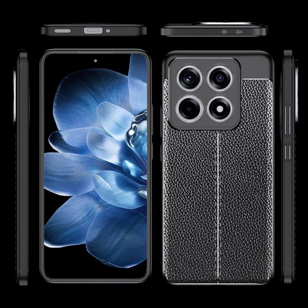  Xiaomi 14T Skal Litchi Textur Svart