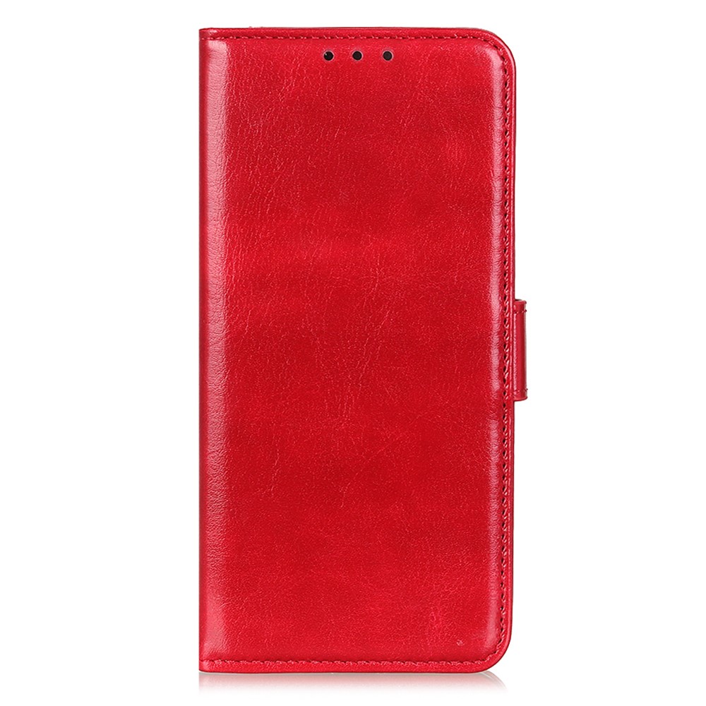  Xiaomi 14T Fodral Crazy Horse Läder Röd