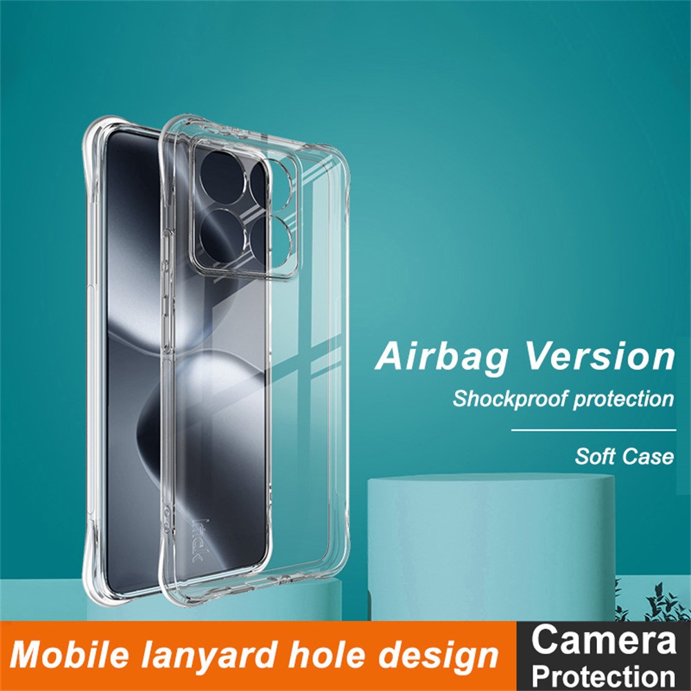 IMAK IMAK Xiaomi 14T Pro Skal TPU AriBag Shockproof Transparent