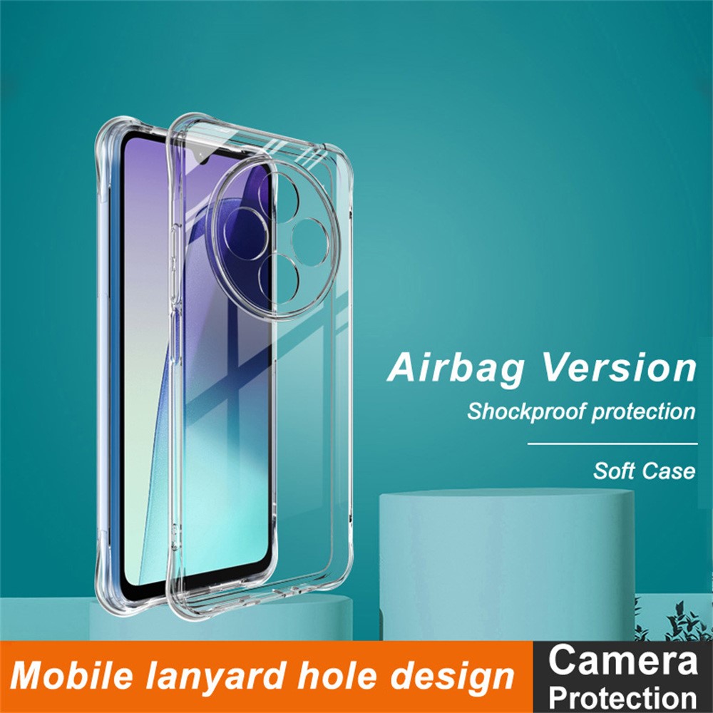 IMAK IMAK Xiaomi Redmi 14C Skal TPU AirBag Shockproof Transparent