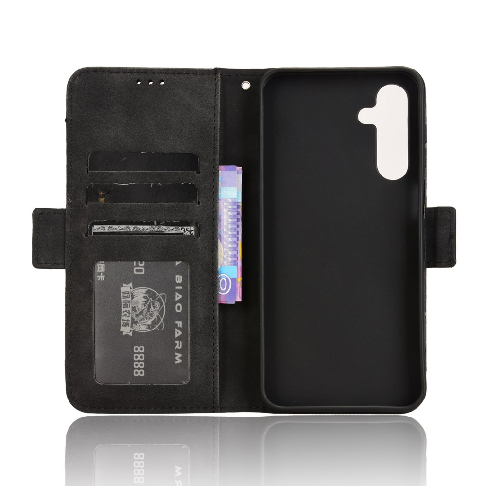  Samsung Galaxy A16 Fodral Med Avtagbart Kortfodral Svart