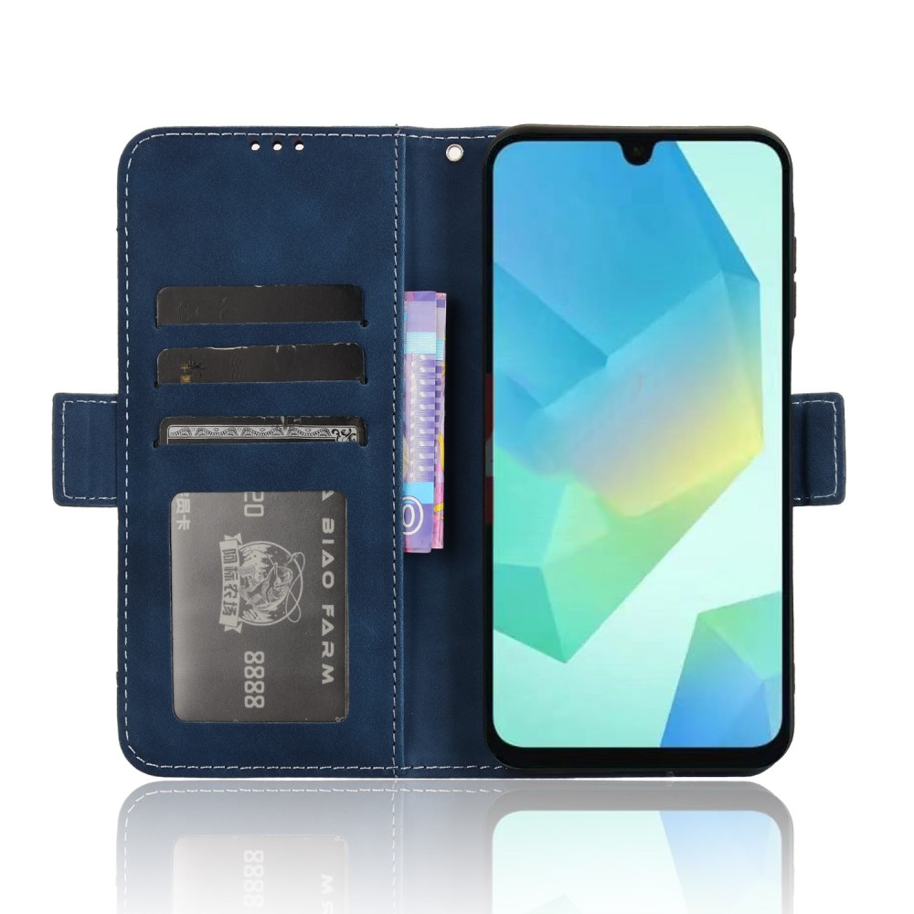  Samsung Galaxy A16 Fodral Med Avtagbart Kortfodral Blå
