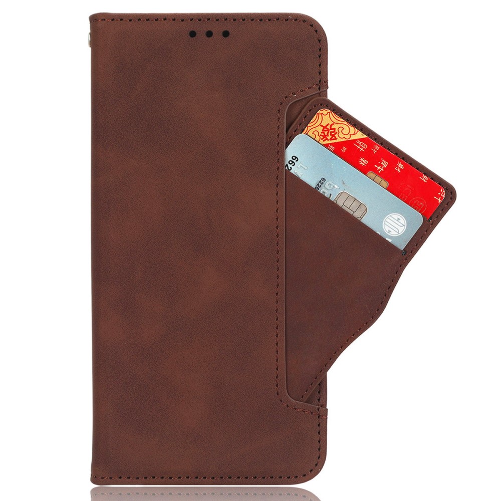  Samsung Galaxy A16 Fodral Med Avtagbart Kortfodral Brun
