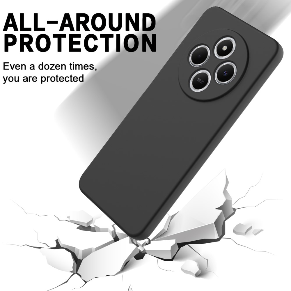  Xiaomi Redmi 14C Skal Liquid Silikon Svart