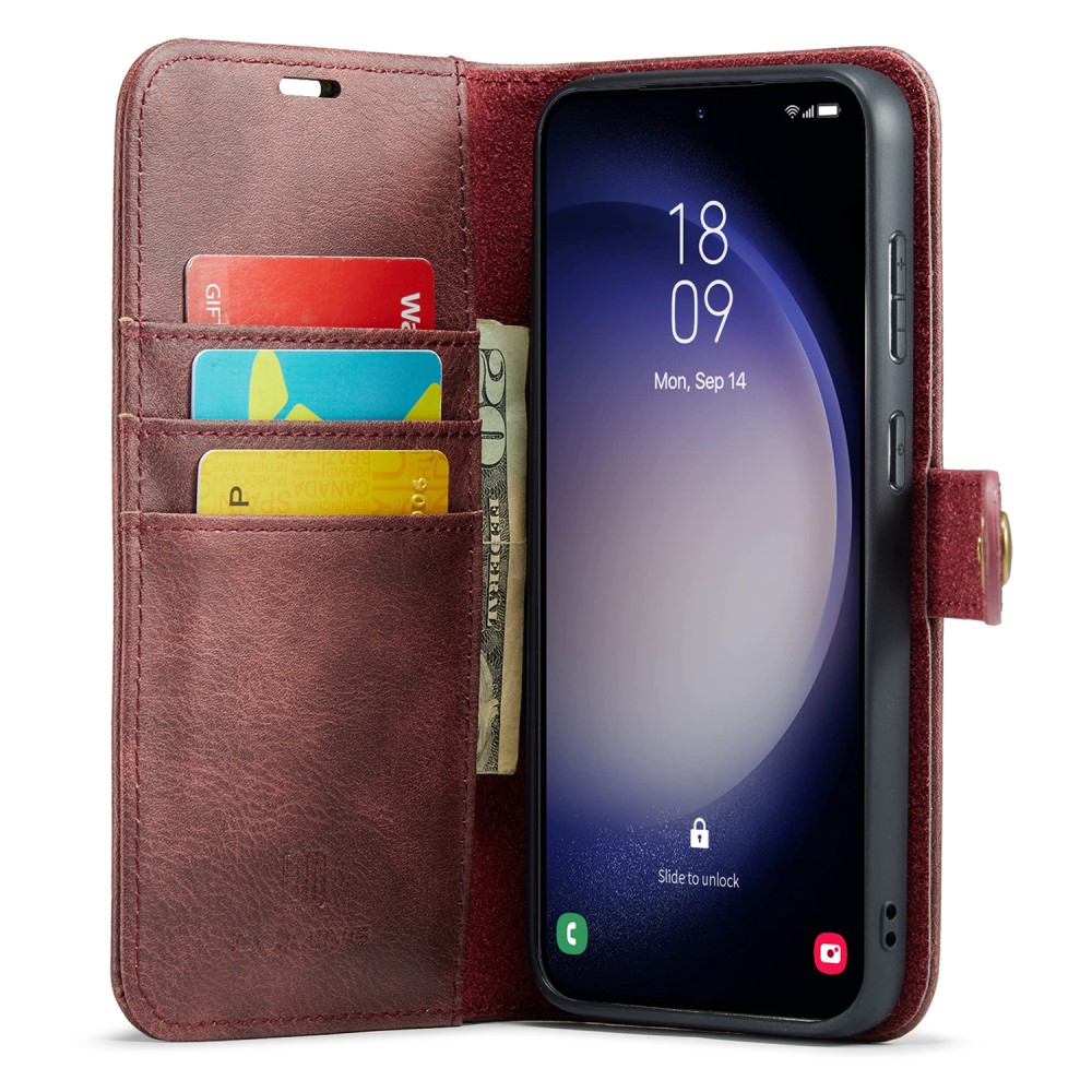 DG.MING DG.MING Samsung Galaxy A16 2in1 Magnet Fodral / Skal Röd