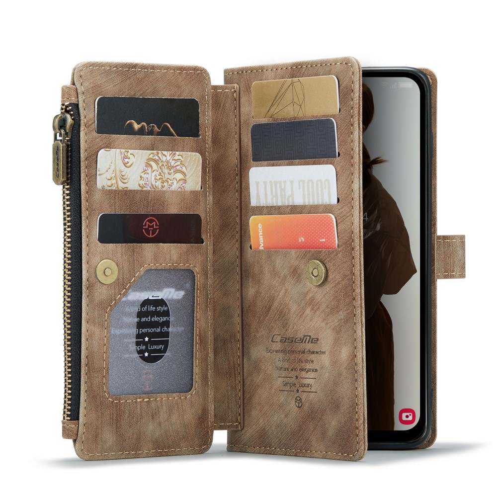 CASEME CASEME Samsung Galaxy A16 Fodral Multifunktionell Brun