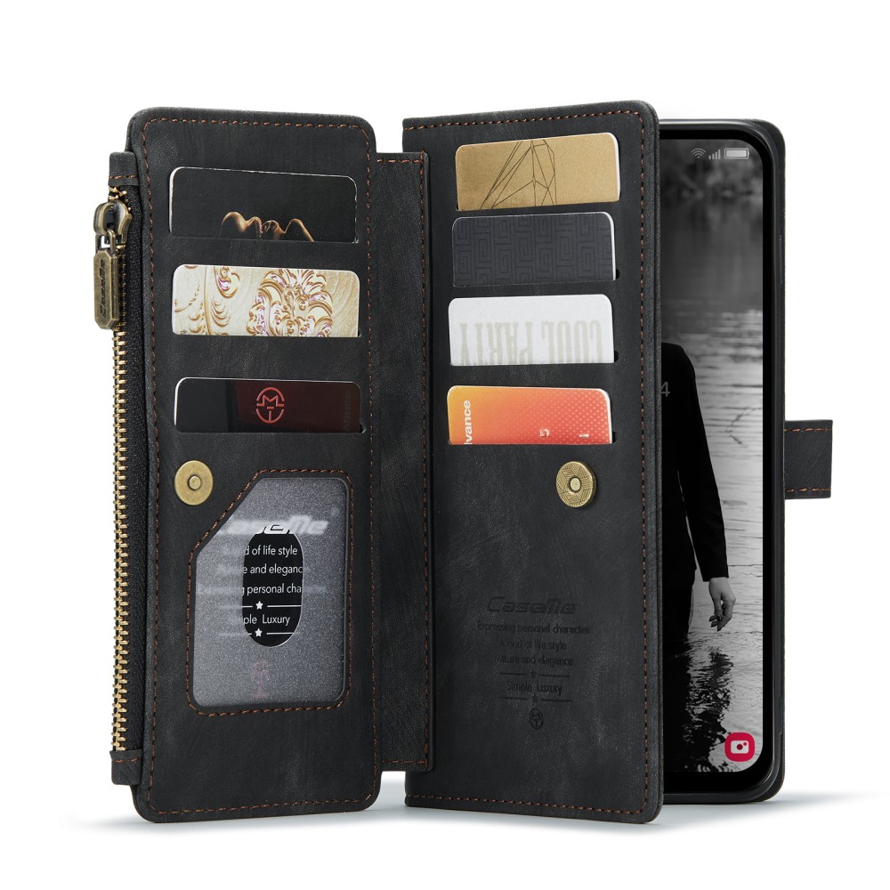 CASEME CASEME Samsung Galaxy A16 Fodral Multifunktionell Svart
