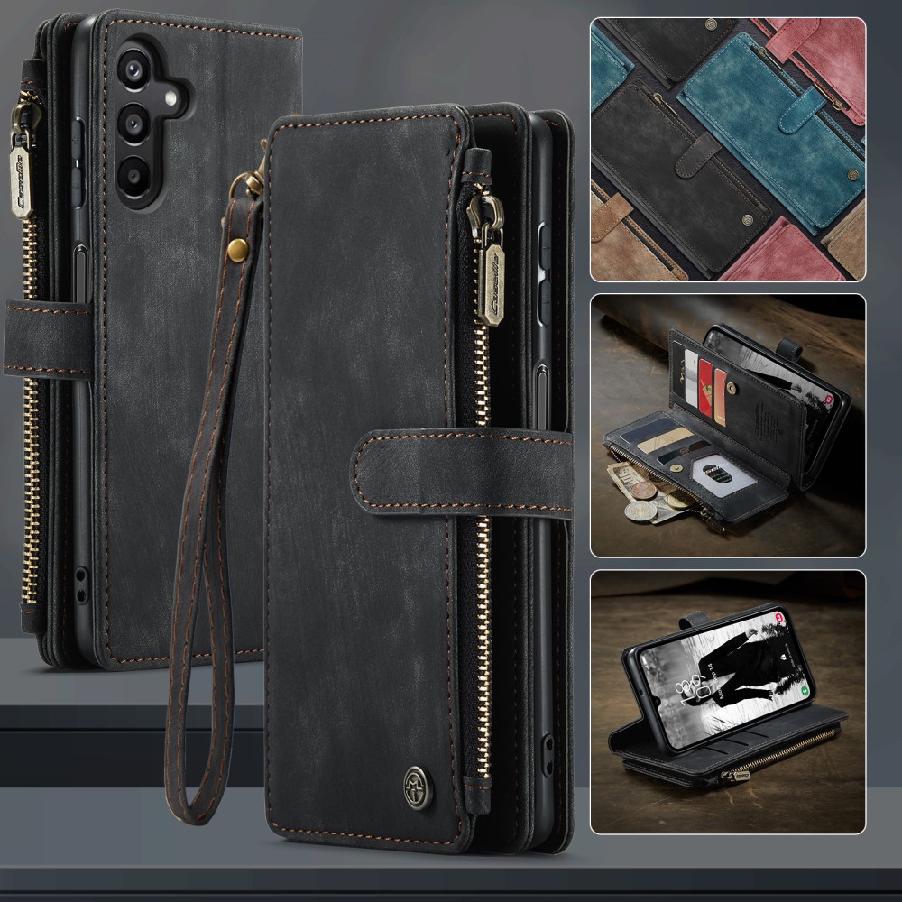 CASEME CASEME Samsung Galaxy A16 Fodral Multifunktionell Svart