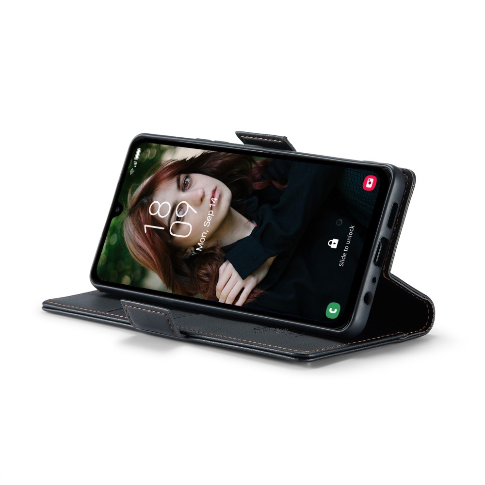 CASEME CASEME Samsung Galaxy A16 Fodral Läder RFID Svart