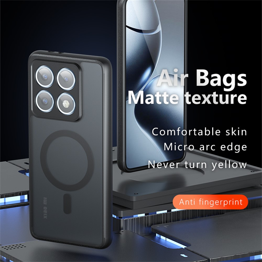  Xiaomi 14T Pro Skal MagSafe Hybrid Matt Svart